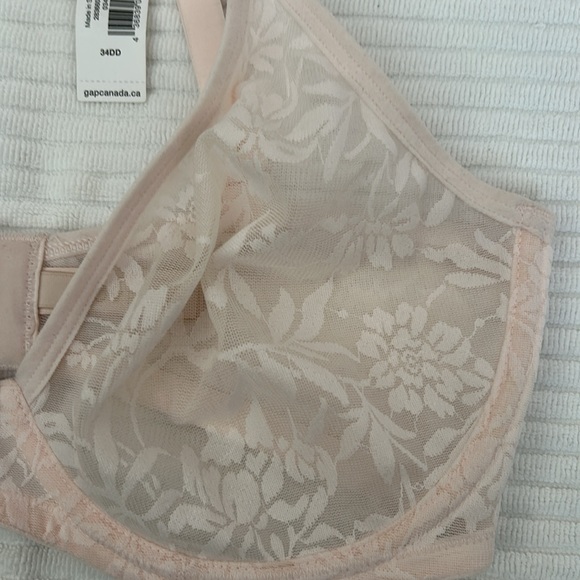 Gap Natural Lace Plunge Bra - Picture 2 of 3